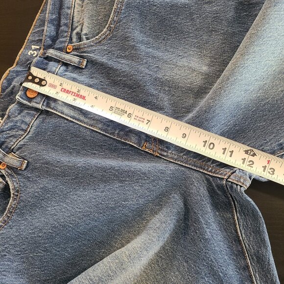 JCREW Full Length Demi Boot Denim Jeans Womens 31 NEW $128 - Picture 5 of 11